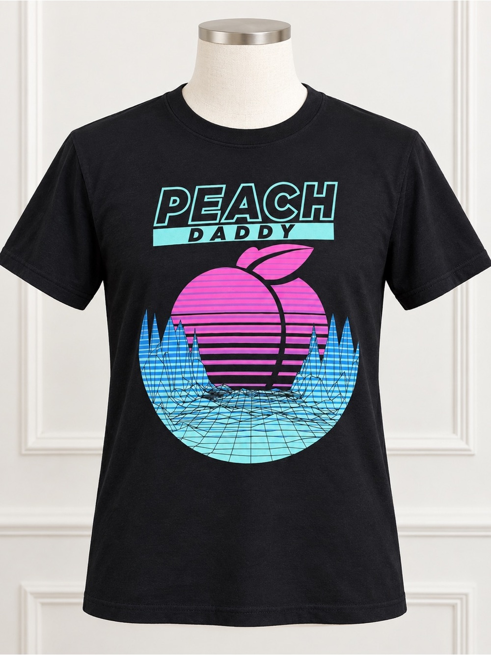 Raskol Apparel Men’s Peach Daddy Graphic T-Shirt Size Small